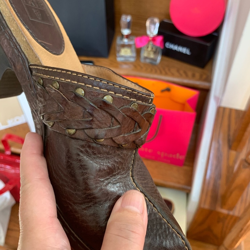 Frye Leather Clogs - Picture 6 of 16